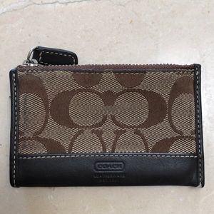 Coach card holder